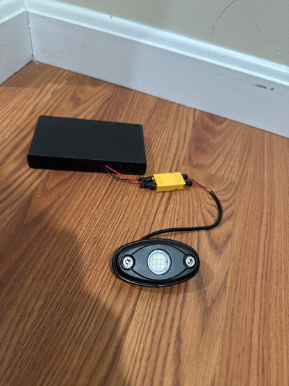 Battery pack rock light