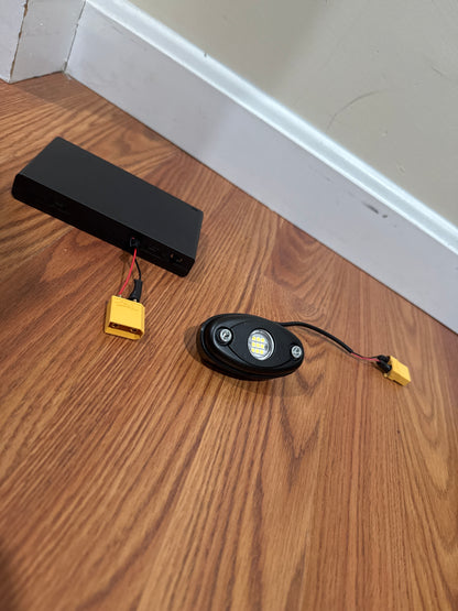 Battery pack rock light