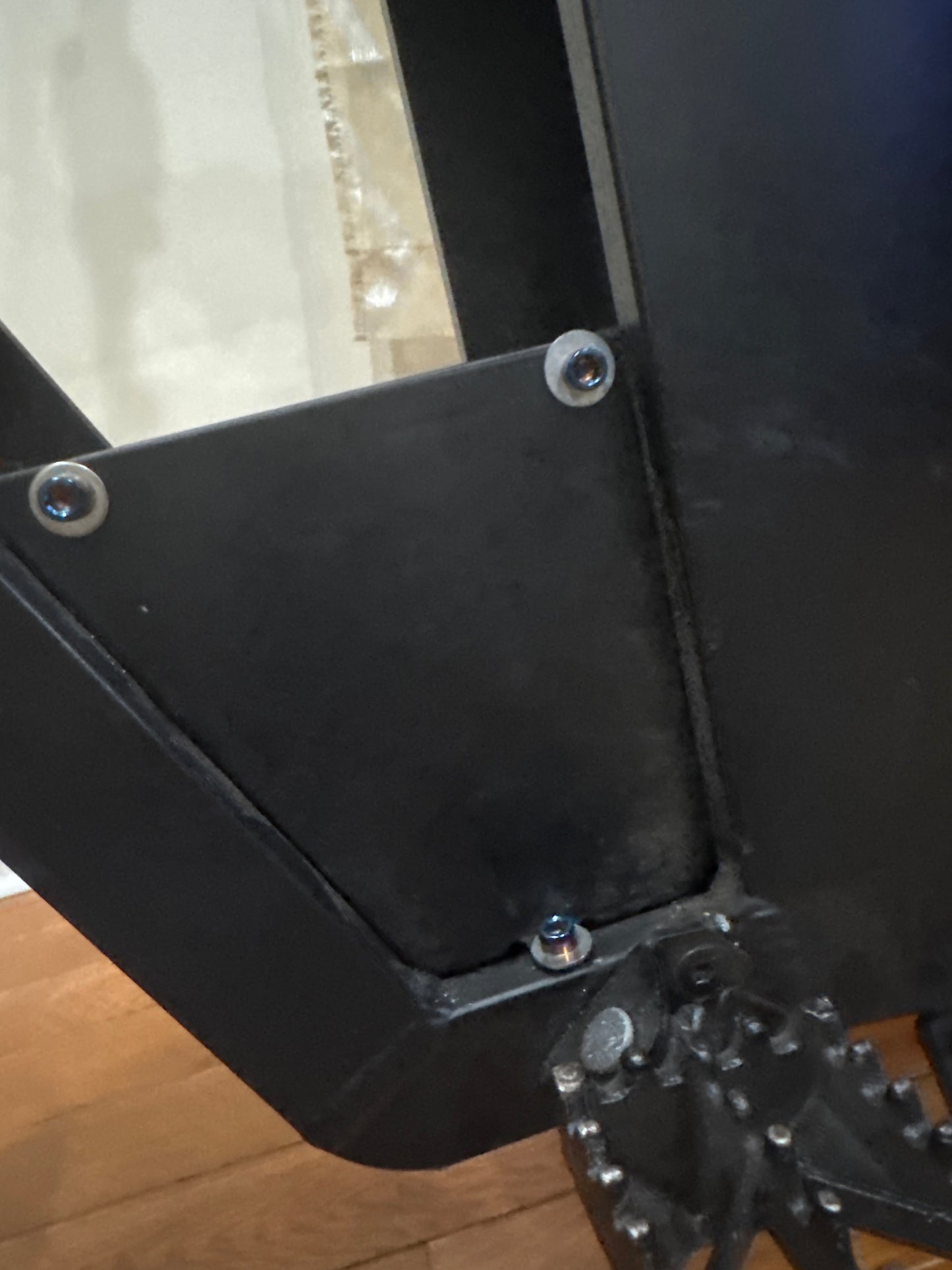 Titanium bolts for motor cover Tuttio ￼