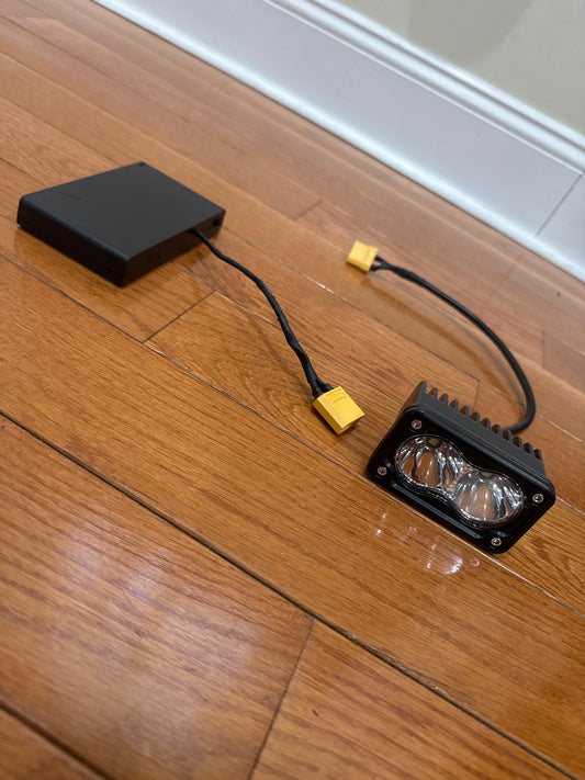 Xt90 battery pack Baja light