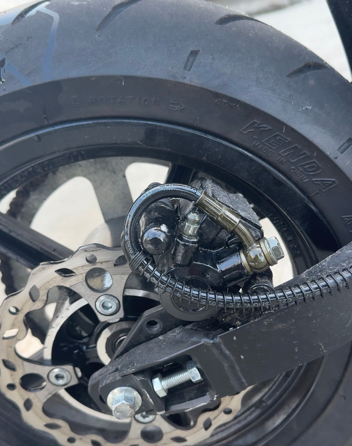 Upgraded Tuttio brakes